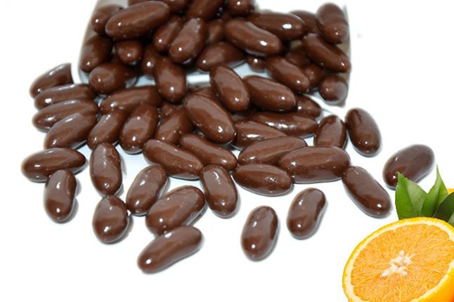 Bitter Çikolatalı Portakal Draje